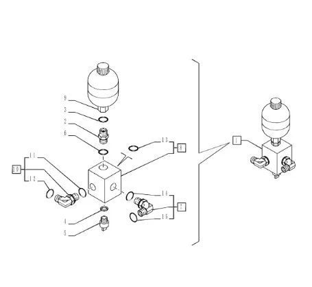 5199762 - блок клапанов