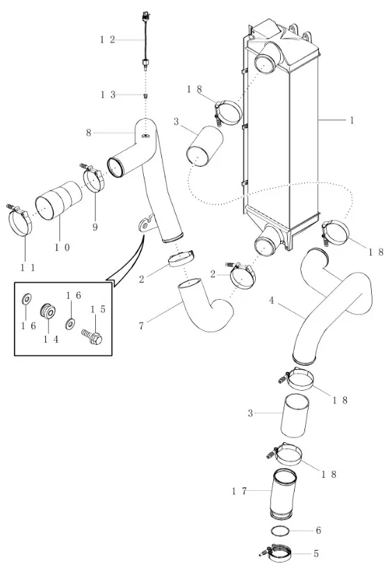 87429379 - патрубок
